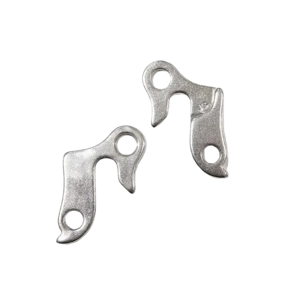 derailleur hooks in silver for an ebike