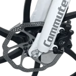 Commute folding ebike with logo