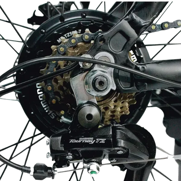 Closeup image of hunter ebike