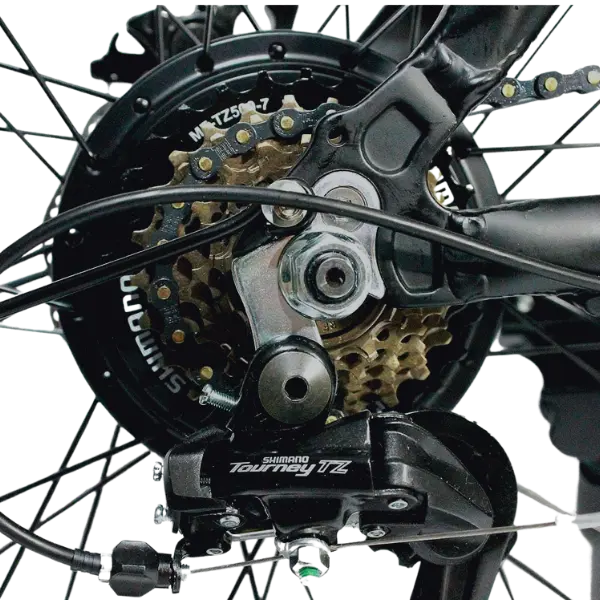 Hunter 2 Closeup image of hunter ebike
