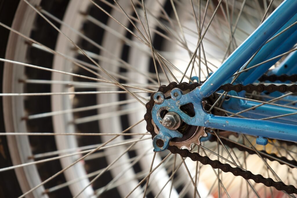 Closeup image of tyre