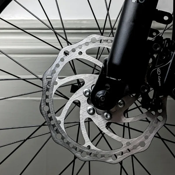 Panther Closeups 4 brake disks of pather v4.2 ebike closeup