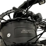 closeup image of electric bike