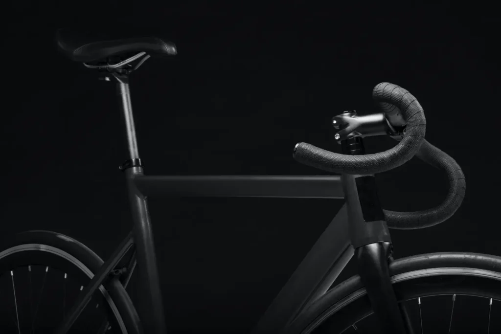 HD image of a black electric bike
